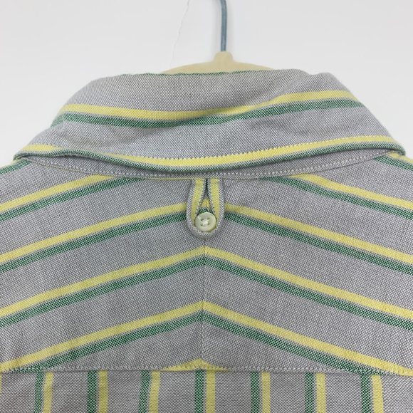 Thom Grey Striped Button Down Shirt - Picture 7 of 8